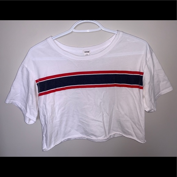 Garage cropped top shirt - Picture 1 of 3